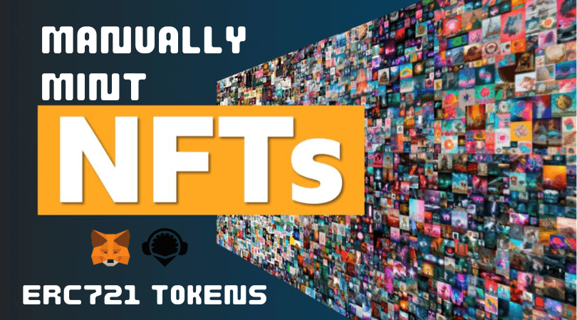 Manually mint ERC721 tokens